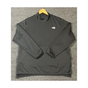 The‎ North Face Black Mock Neck Fleece Pullover Women's XL